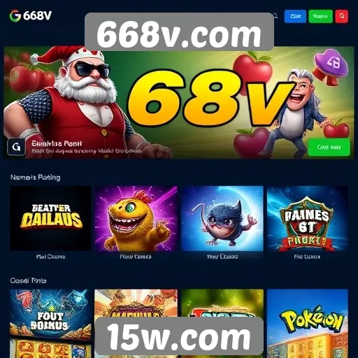 Plataforma de jogos 668v.com oferece variedade de opções